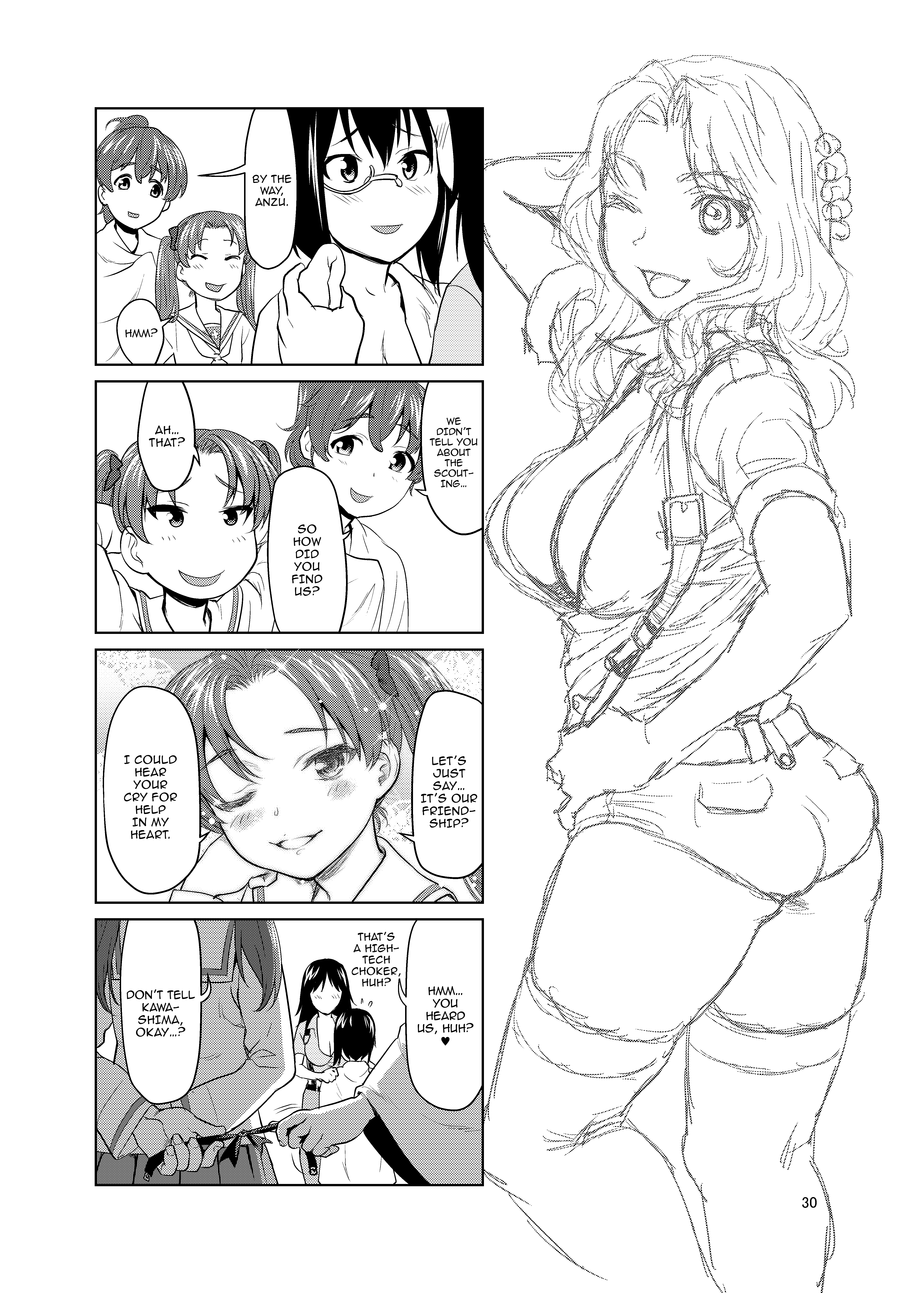 Hentai Manga Comic-Kawashima Momo's and Koyama Yuzu's Great Blue Division High School Infiltration Plan!-Read-29